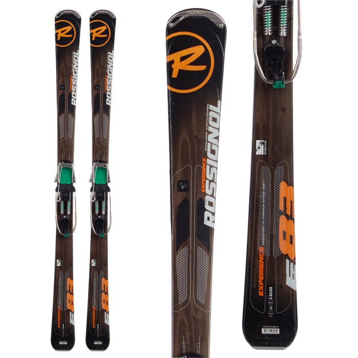 Rossignol Experience 83 Skis + Vice Telemark Bindings 2013 Used evo