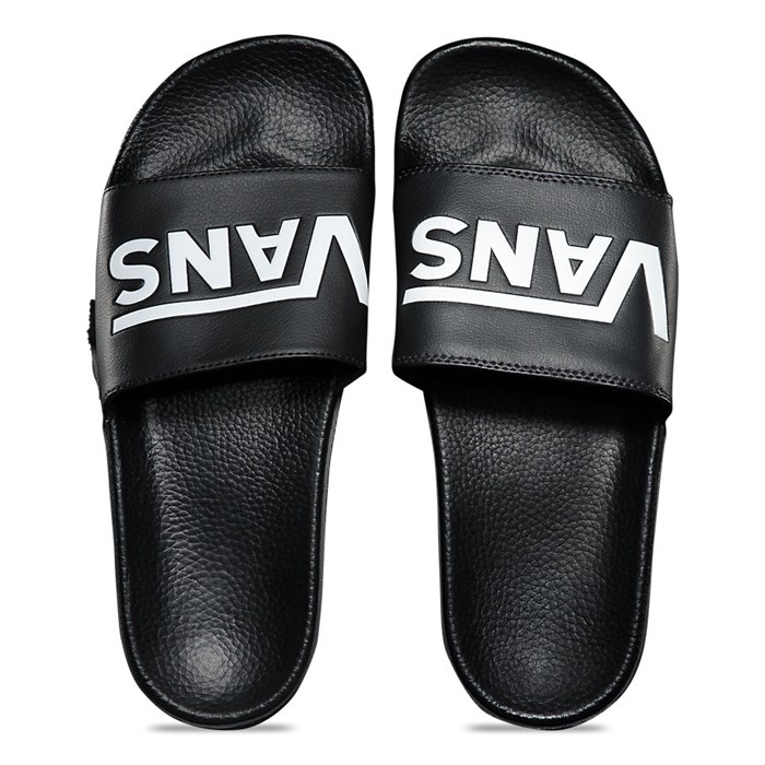 vans slide on slippers