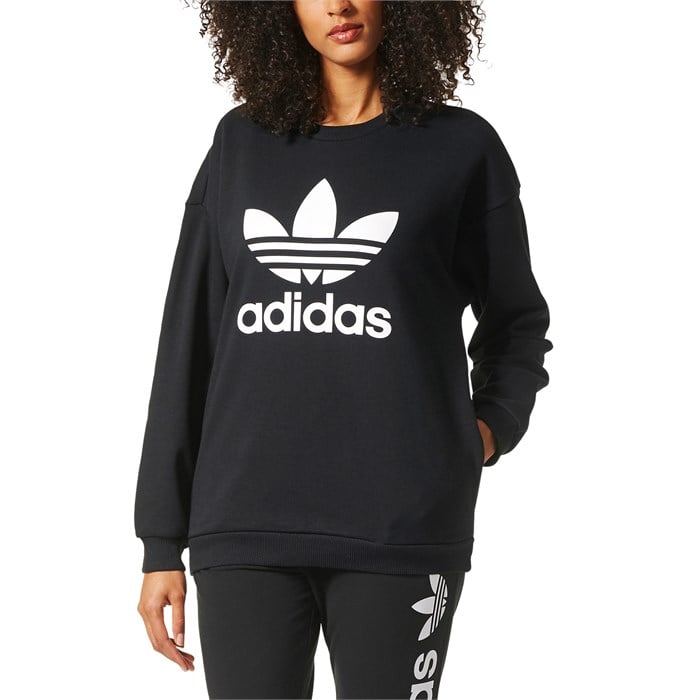 Adidas - Originals Trefoil Crewneck Sweatshirt - Women's
