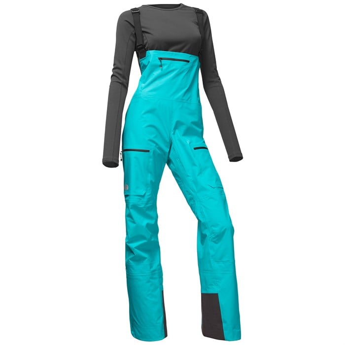 north face womens ski bibs