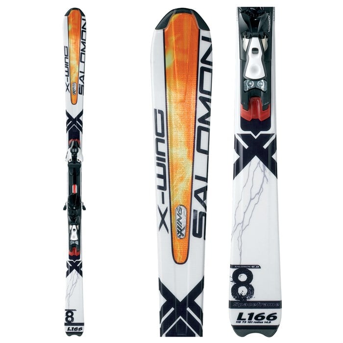 Salomon X-Wing T Junior Flat Skis 120 cm Used 