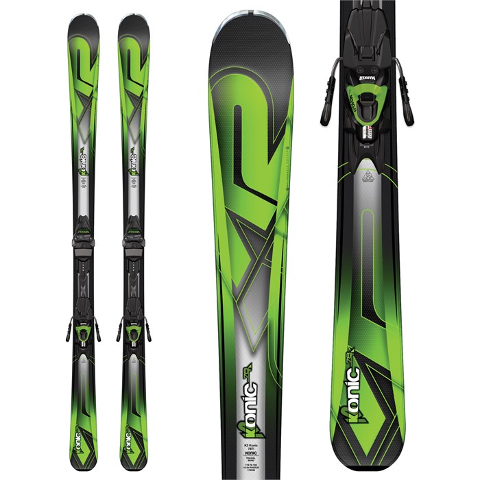 K2 Konic 78Ti Skis + M3 10 Bindings 2017 evo