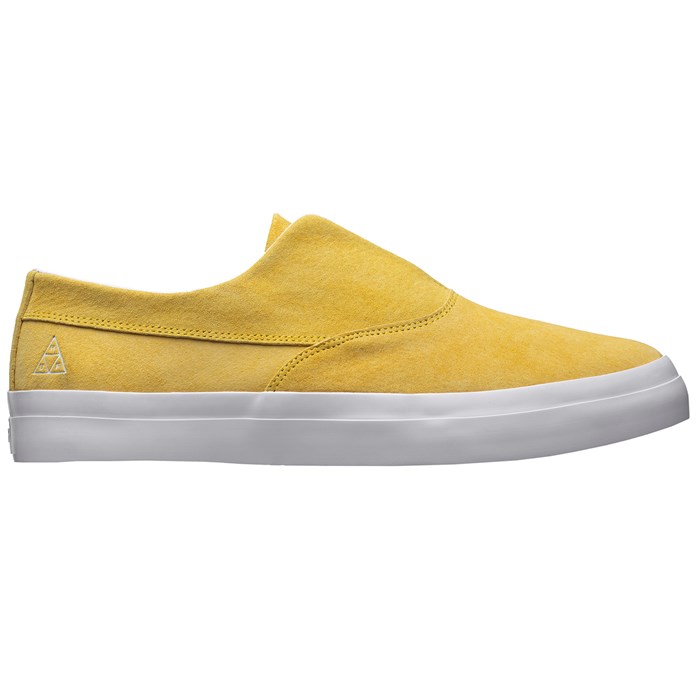 yellow huf shoes