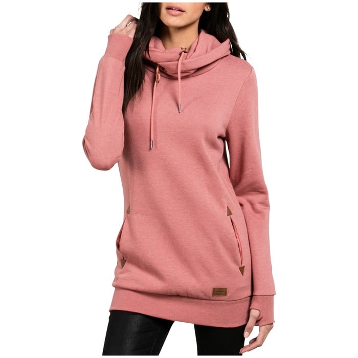 volcom pink hoodie