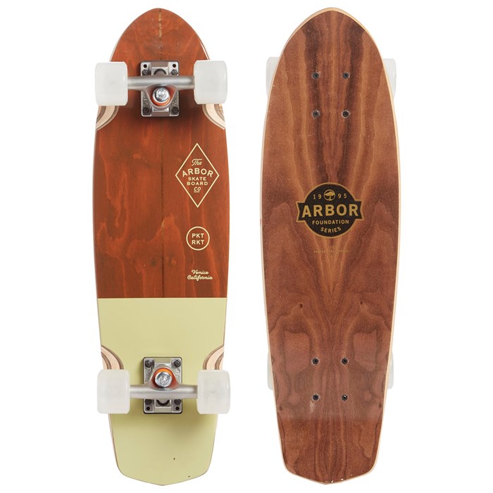 Arbor Pocket Rocket Foundation Cruiser Skateboard Complete evo
