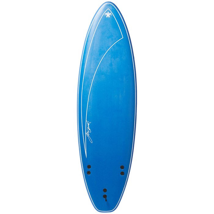 tri fin fish surfboard