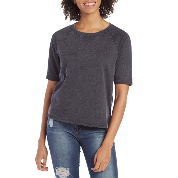 Z Supply Short Sleeve Raglan Pullover Sweatshirt - Women's | evo