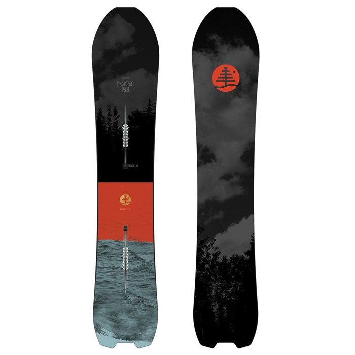 Burton Family Tree Skeleton Key Snowboard 2018 evo