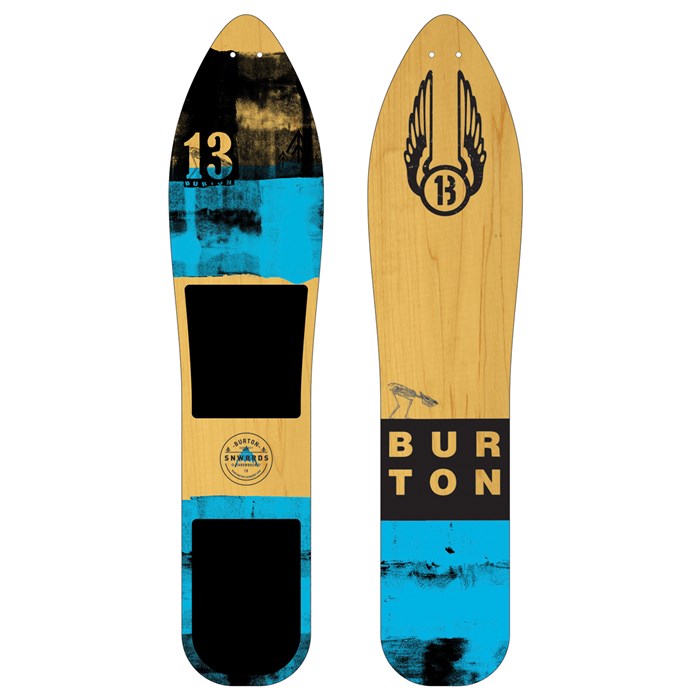 Burton The Throwback Snowboard 2018 evo