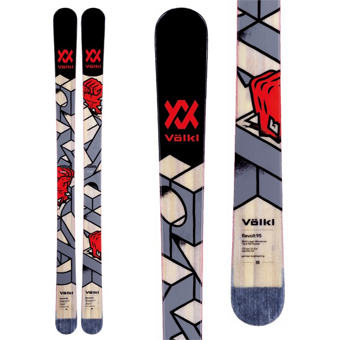 173cm NEW 2021 Skis 165cm Flat Volkl Revolt 95 