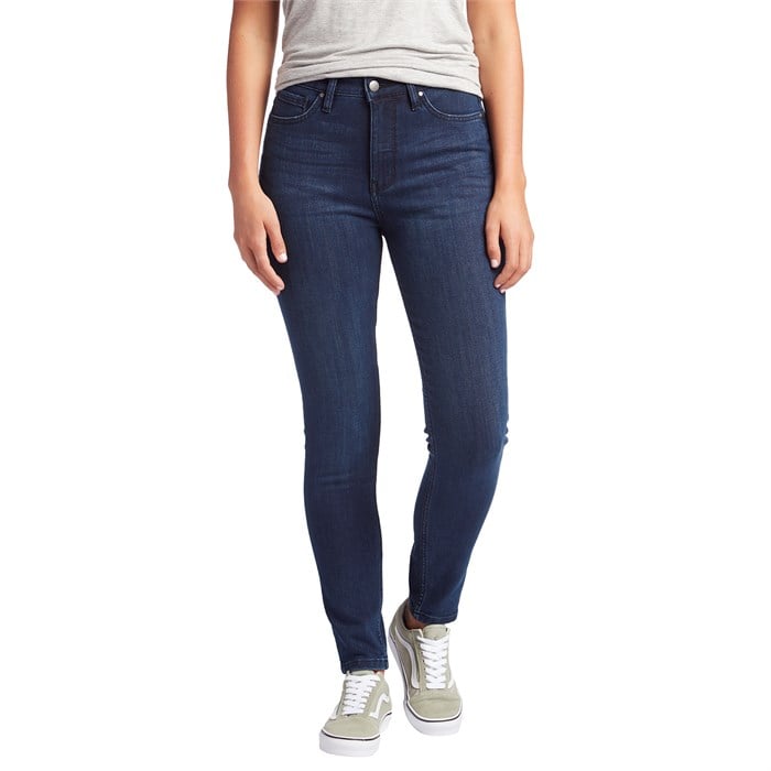 dish denim high rise skinny