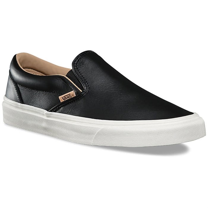 Vans Lux Leather Classic Slip-On Shoes 
