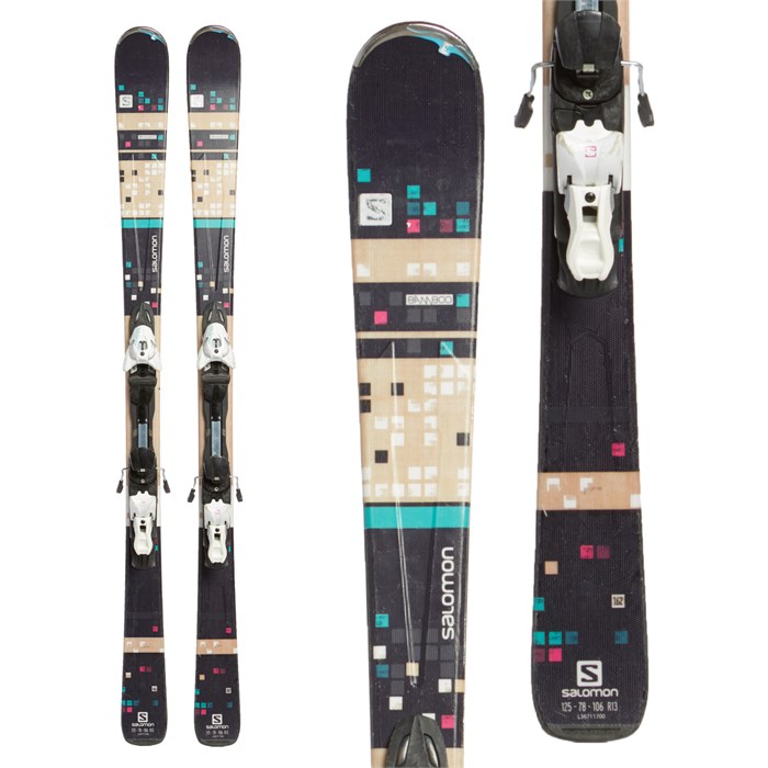 Salomon Bamboo Skis + Z10 Ti Bindings - Women's 2015 - Used | evo