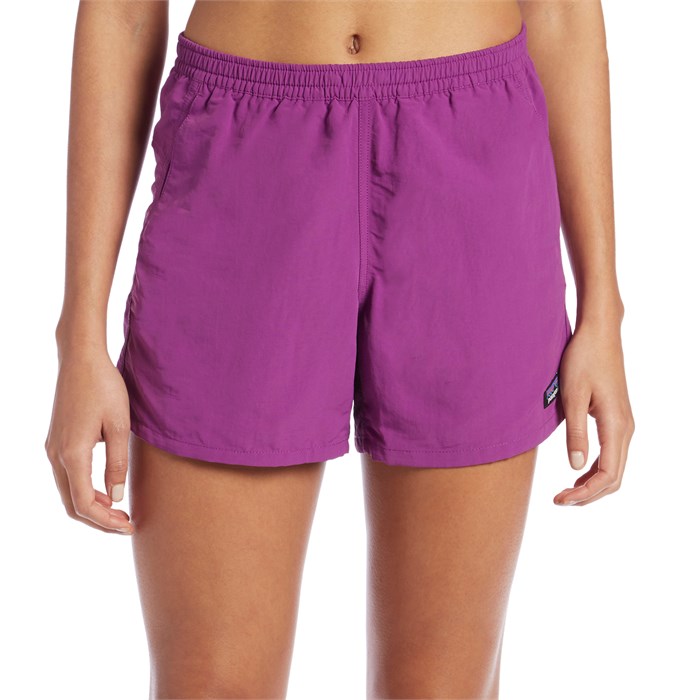 purple patagonia shorts