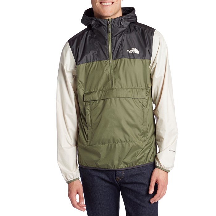 north face fanorak black