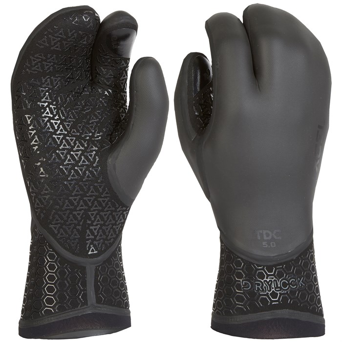 XCEL - 5mm Drylock Texture Skin 3-Finger Wetsuit Gloves