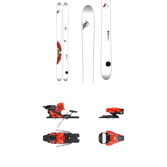 Line Skis - Mordecai Skis + Salomon STH2 13 WTR Ski Bindings 2017