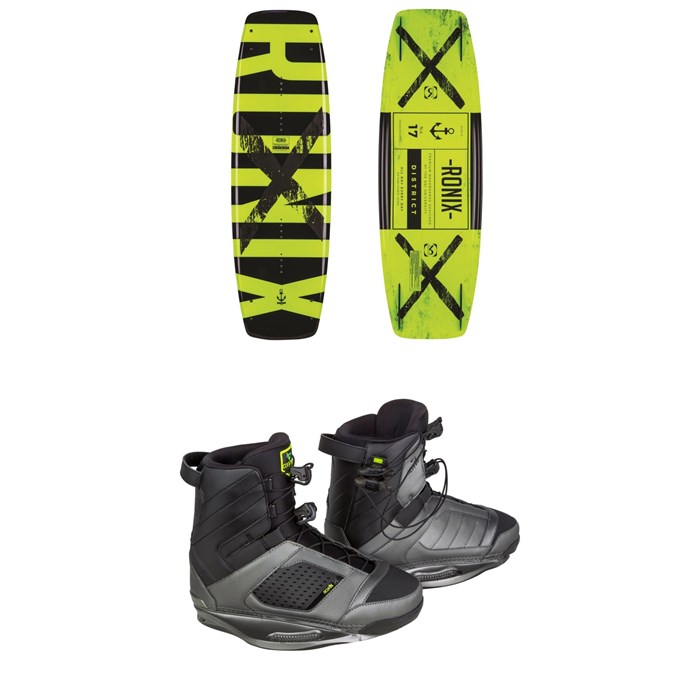 Ronix - District Wakeboard + Cocktail Bindings 2017