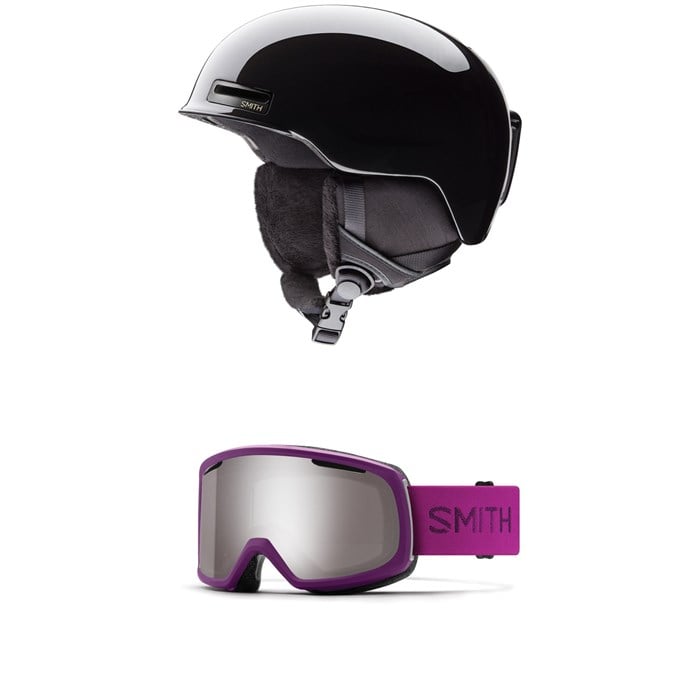 Smith - Allure Helmet - Women's + Smith Riot Goggles - Women's