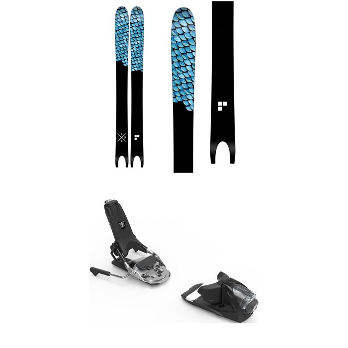 Line Skis - Pescado Skis 2018 + Look Pivot 14 Dual WTR Ski Bindings 2018