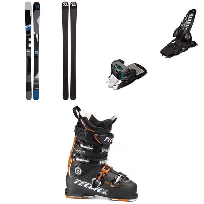 Völkl - Volkl Kendo Skis + Marker Griffon Ski Bindings + Tecnica Mach1 100 MV Ski Boots