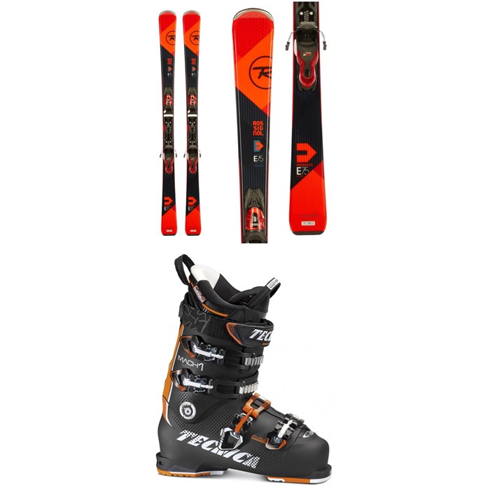 Rossignol - Experience 75 Carbon Skis + Look Express 10 Bindings 2017 + Tecnica Mach1 100 MV Ski Boots 2017