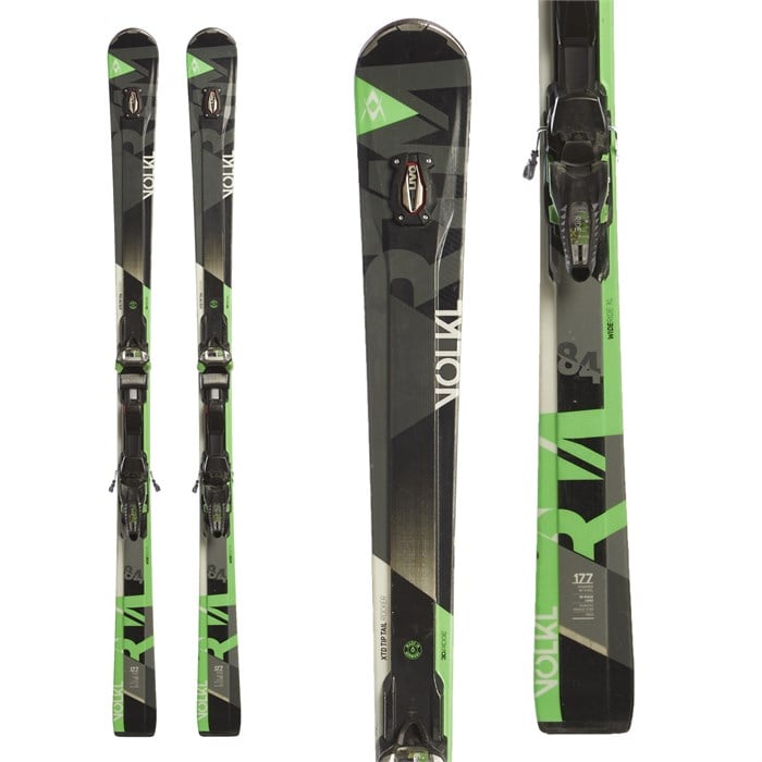 Völkl - Volkl RTM 84 UVO Skis + iPT Wide Ride 12.0 Demo Bindings 2017 - Used