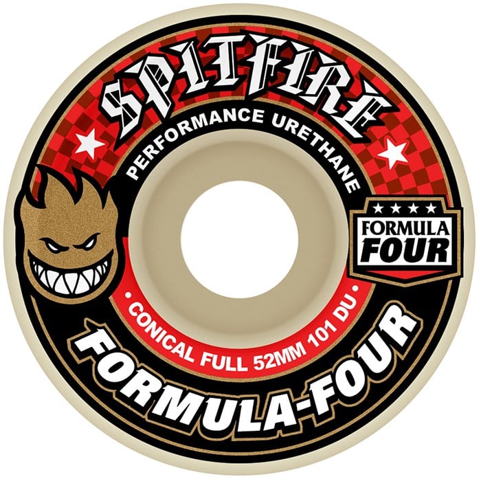 Spitfire - Formula Four 101D Conical Full Skateboard Wheels