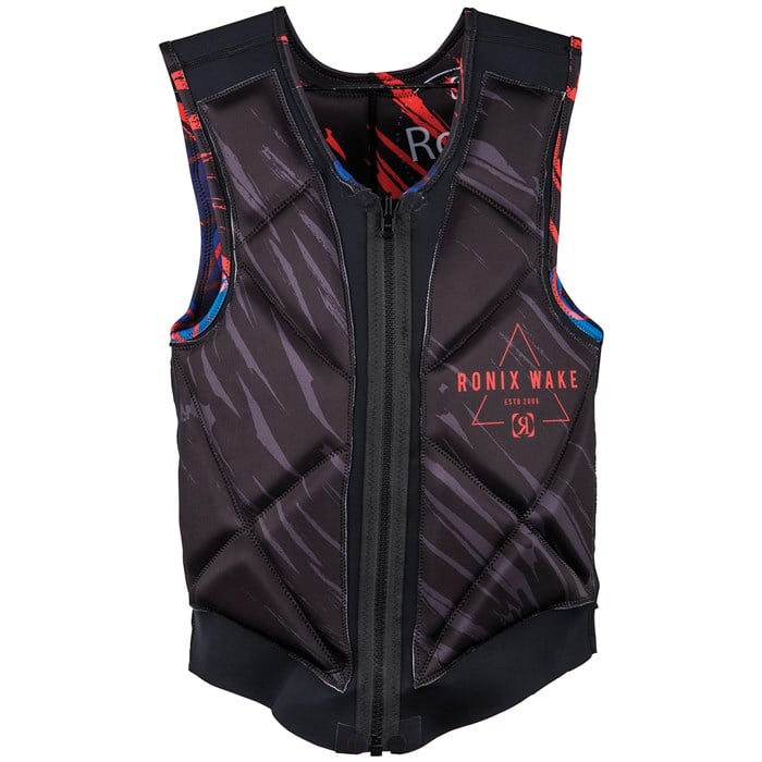 Ronix Party Athletic Cut Reversible Impact Wakeboard Vest 2018 evo