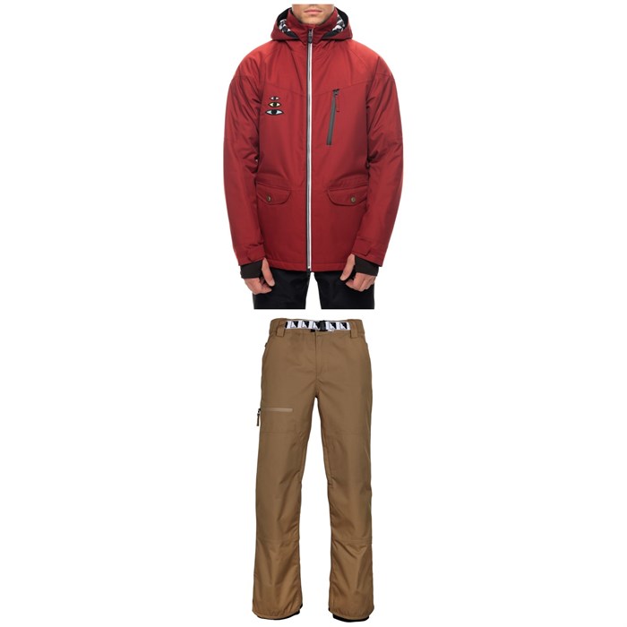 686 - Forest Bailey Piano Insulated Jacket + 686 Forest Bailey Durable Double Knee Pants