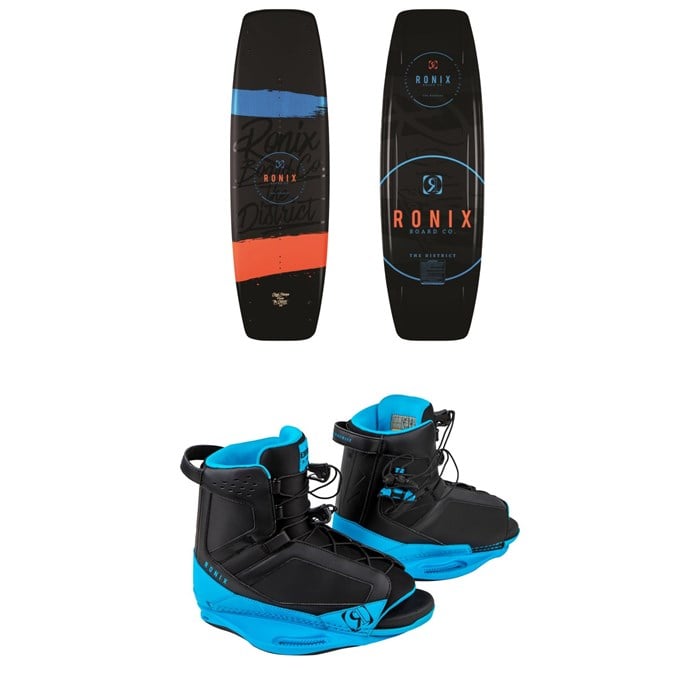 Ronix - District Wakeboard + District Wakeboard Bindings 2018