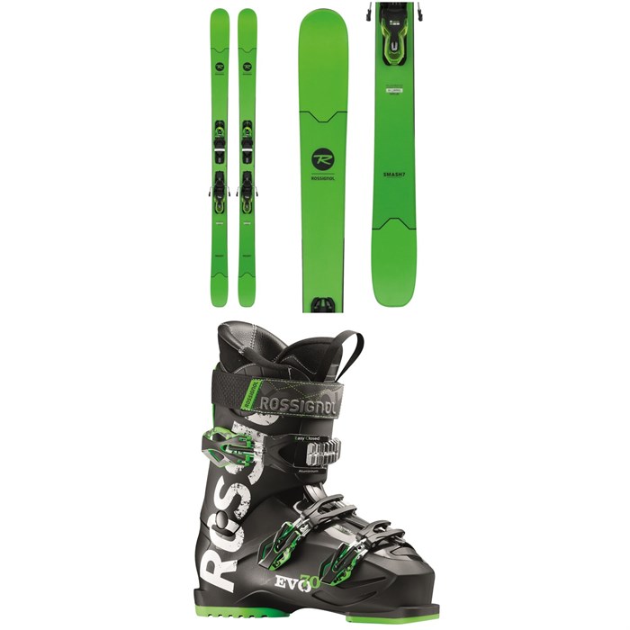 Rossignol - Smash 7 Skis + Xpress 11 Bindings + Evo 70 Ski Boots 2018