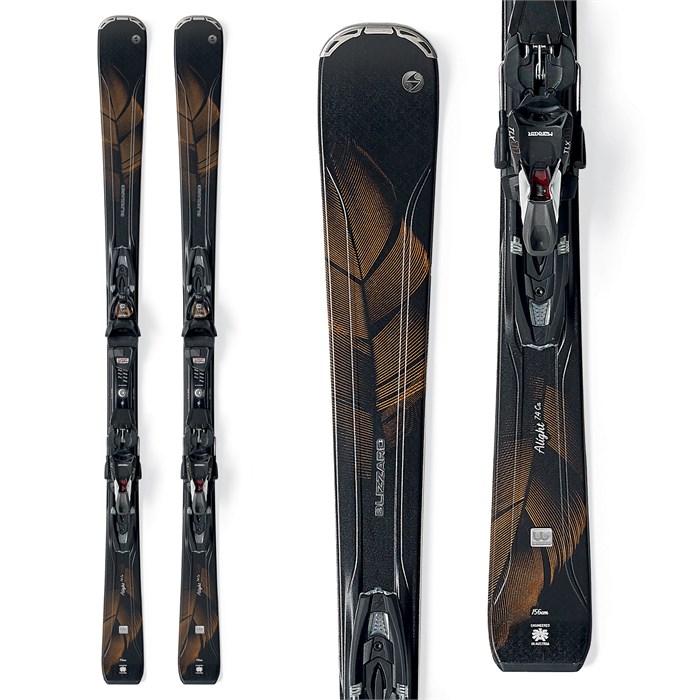 Blizzard Alight 7.4 CA Skis + TLX11 W Bindings Women's 2018 evo