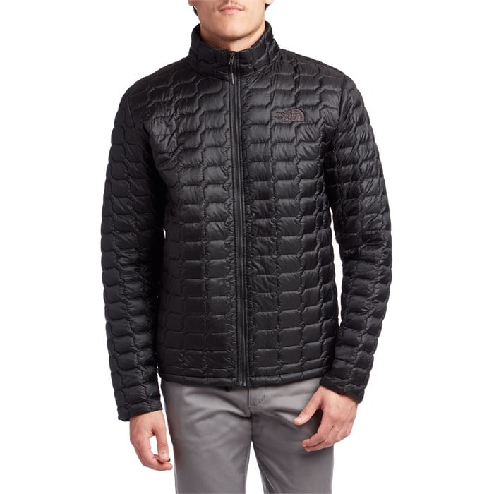 north face thermoball jacket black