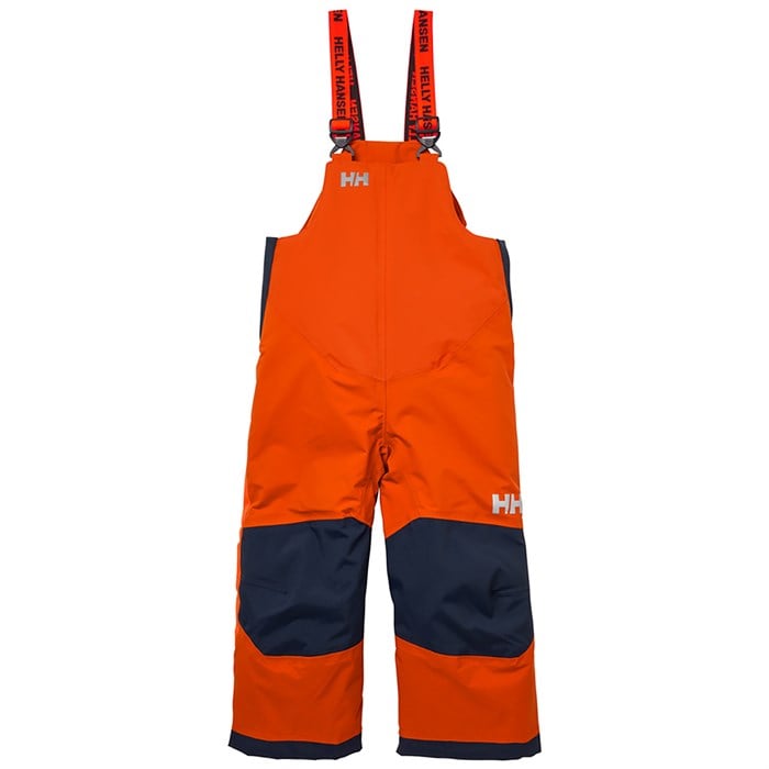 Helly Hansen Bibs: Men's 70529 290 Orange Waterproof Mandal Bibs