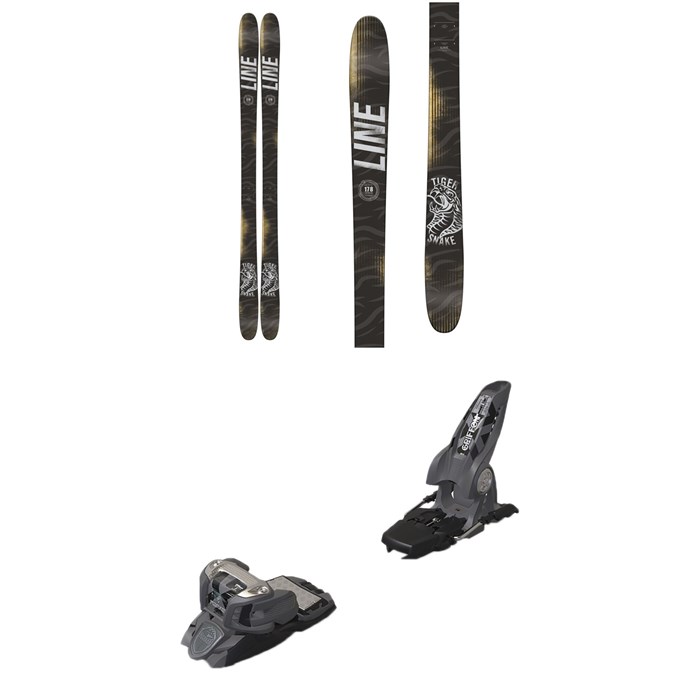 Line Skis - Tigersnake Skis + Marker Griffon Ski Bindings