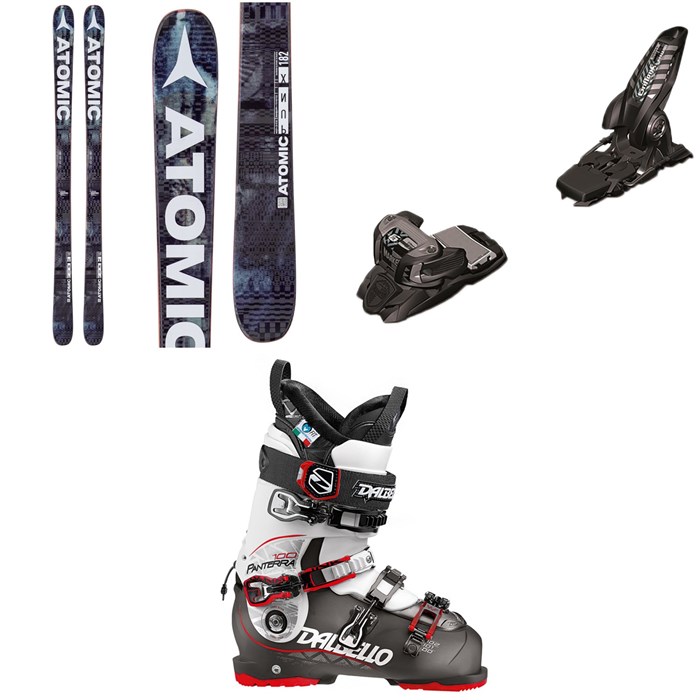 Atomic - Punx Skis  + Marker Griffon Ski Bindings + Dalbello Panterra 100 Ski Boots