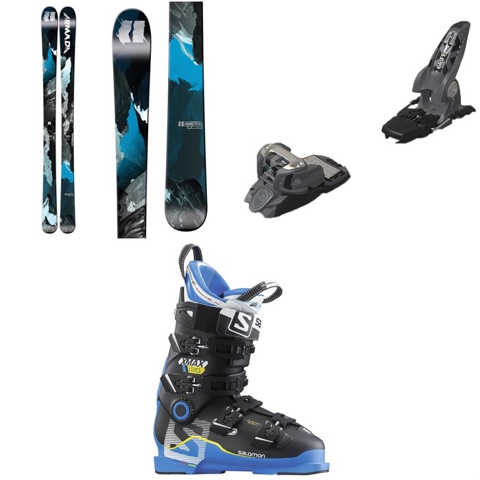 Armada - Invictus 95 Skis + Marker Griffon Ski Bindings + Salomon X Max 120 Ski Boots
