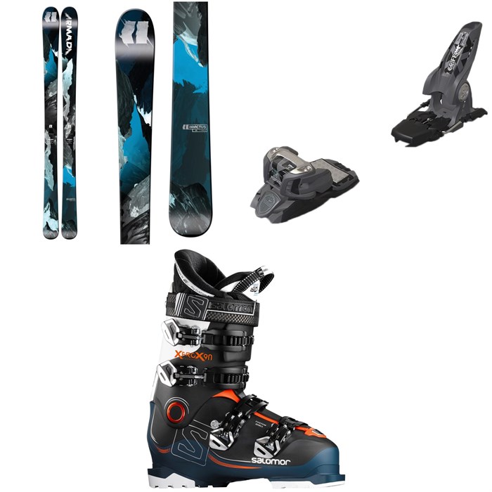 Armada - Invictus 95 Skis + Marker Griffon Ski Bindings + Salomon X Pro X90 CS Ski Boots
