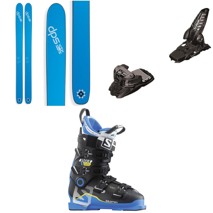 DPS - Lotus 120 Pure3 Spoon Skis + Marker Griffon Ski Bindings + Salomon X Max 120 Ski Boots