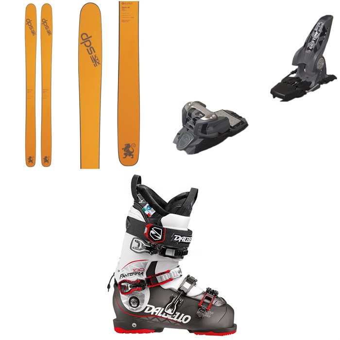 DPS - Wailer 99 Pure3 Skis + Marker Griffon Ski Bindings + Dalbello Panterra 100 Ski Boots
