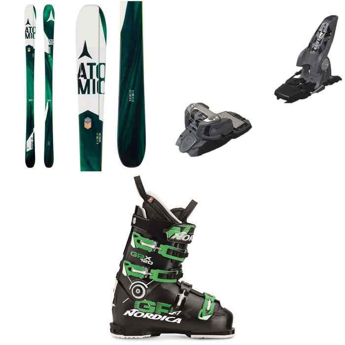 Atomic - Vantage 85 Skis + Marker Griffon Ski Bindings + Nordica GPX 120 Ski Boots
