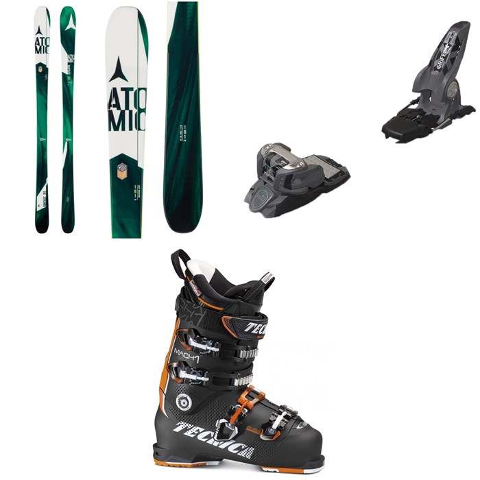 Atomic - Vantage 85 Skis + Marker Griffon Ski Bindings + Tecnica Mach1 100 MV Ski Boots