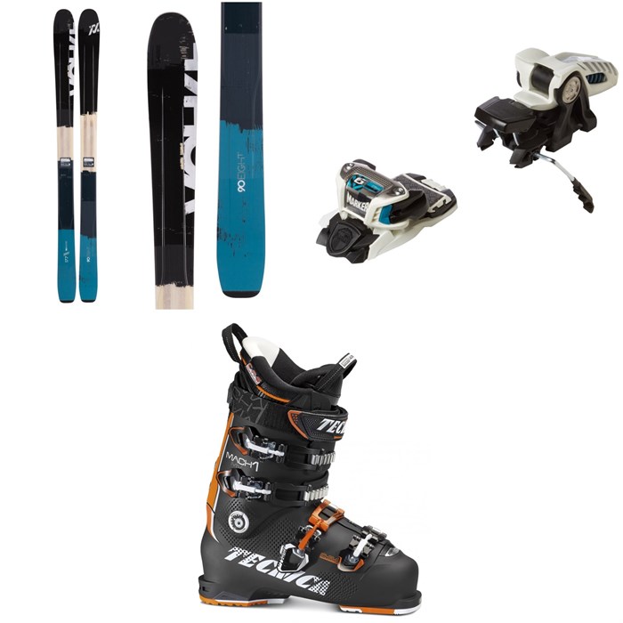 Völkl - Volkl 90Eight Skis + Marker Griffon Ski Bindings + Tecnica Mach1 100 MV Ski Boots
