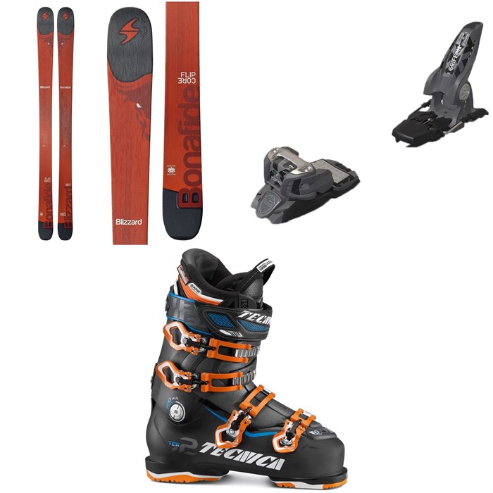 Blizzard - Bonafide Skis + Marker Griffon Ski Bindings + Tecnica Ten.2 120 HVL Ski Boots