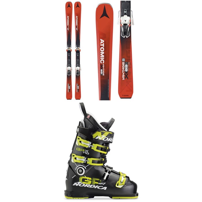 Atomic - Vantage X 83 CTI Skis + Warden 13 MNC Bindings + Nordica GPX 110 Ski Boots