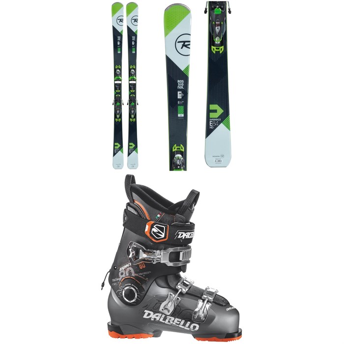 Rossignol - Experience 84 HD Skis + Look SPX 12 Bindings + Dalbello Aspect 80 Ski Boots