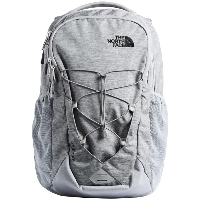 north face jester backpack grey