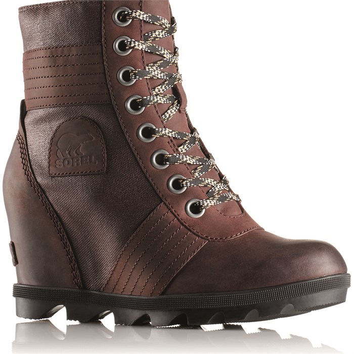 sorel wedge boots macys