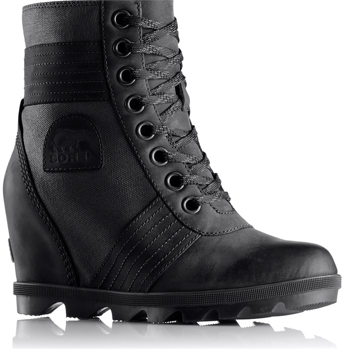 womens wedge work boots